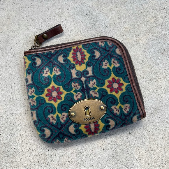 Vintage Fossil small coin purse - Picture 1 of 7